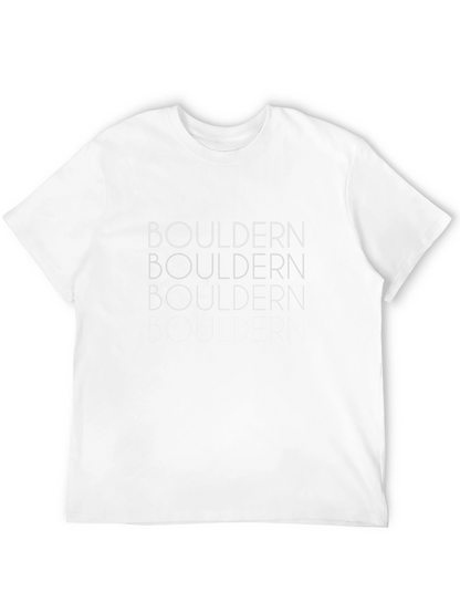 Boulder N Graphic Tee - Black Crew Neck T-Shirt