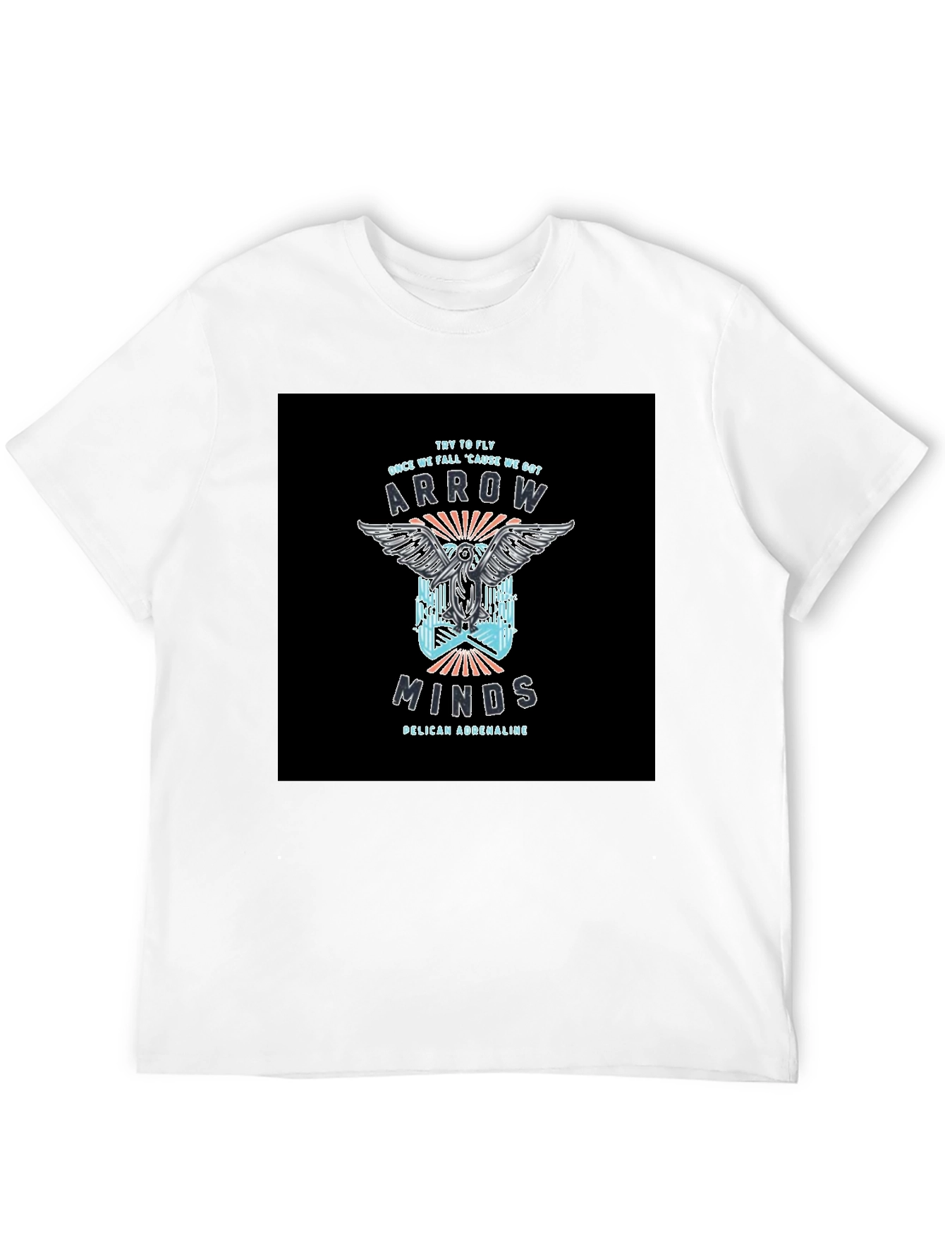 Arrow Minds Graphic Tee - Pelican Adrenaline