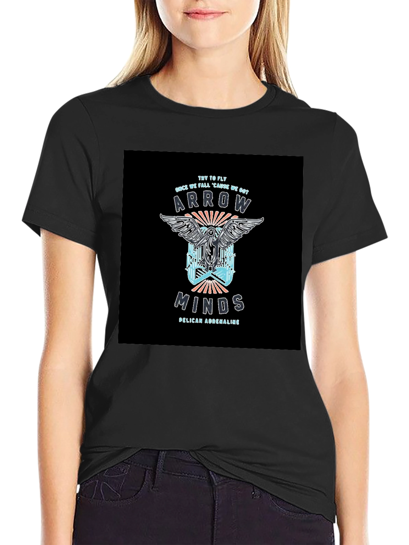 Arrow Minds Graphic Tee - Pelican Adrenaline