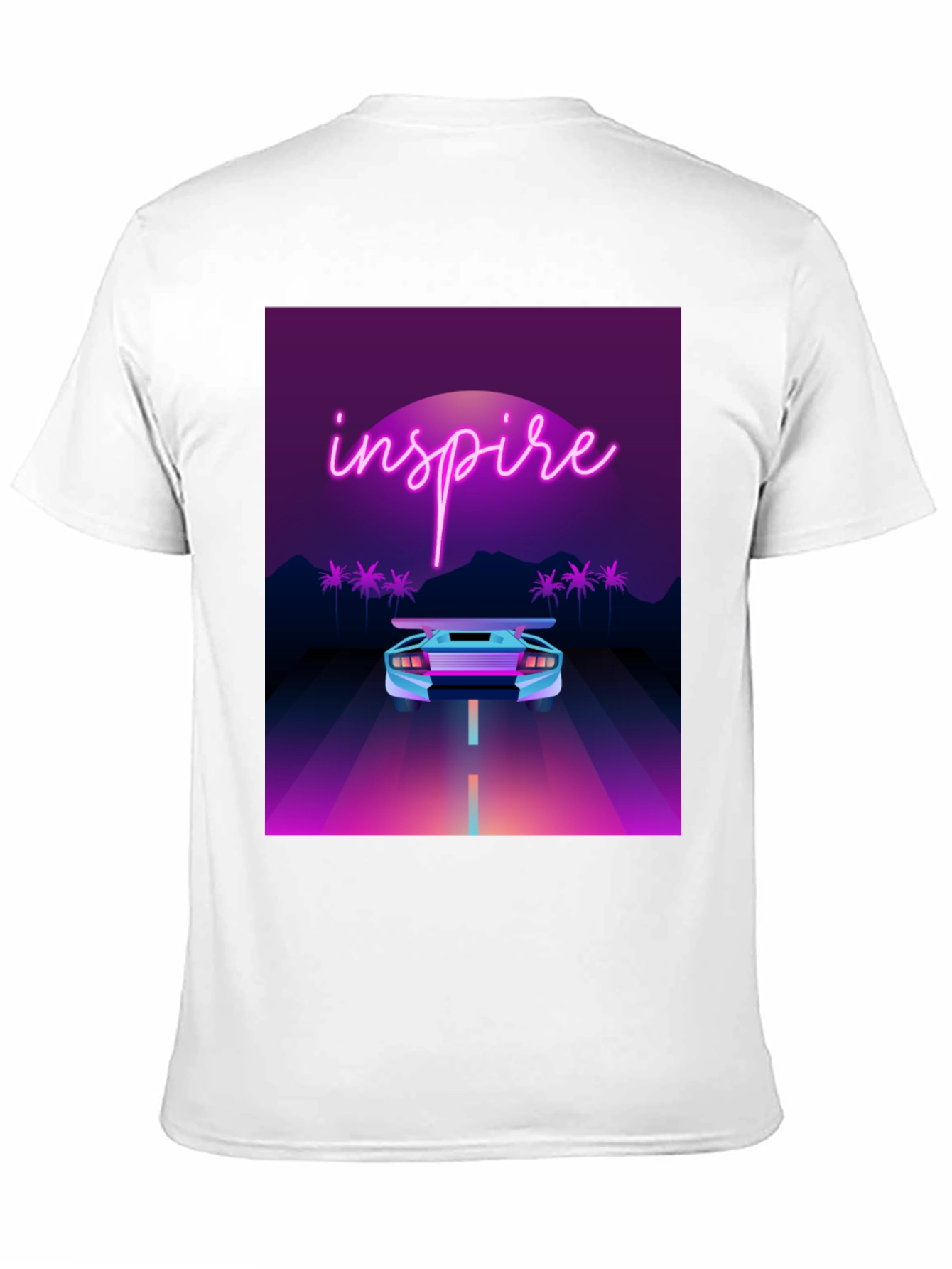Inspire Retro Car T-Shirt