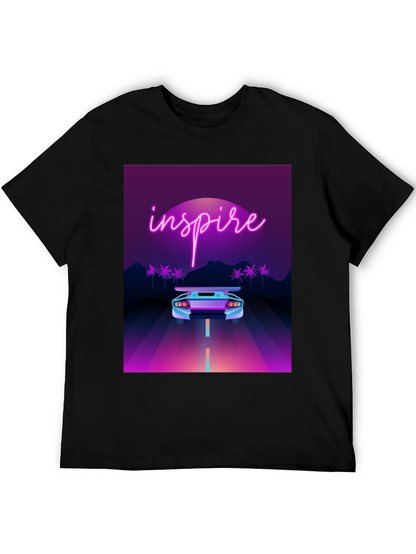 Inspire Retro Car T-Shirt