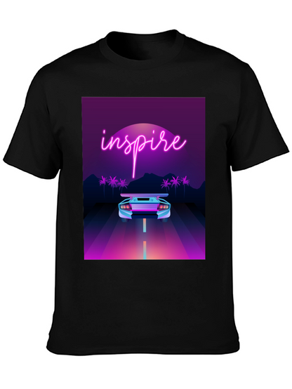 Inspire Retro Car T-Shirt
