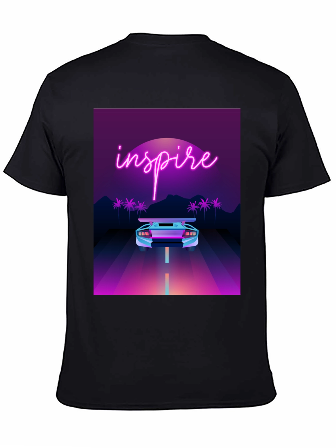 Inspire Retro Car T-Shirt