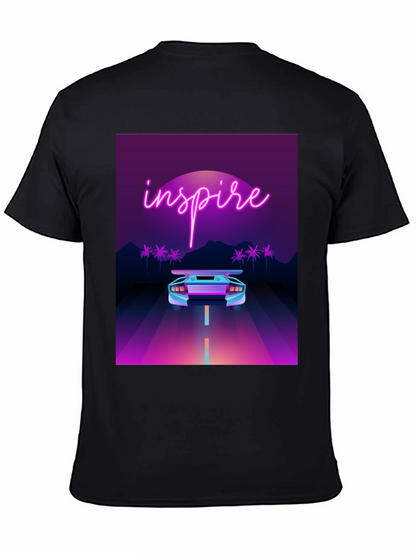 Inspire Retro Car T-Shirt
