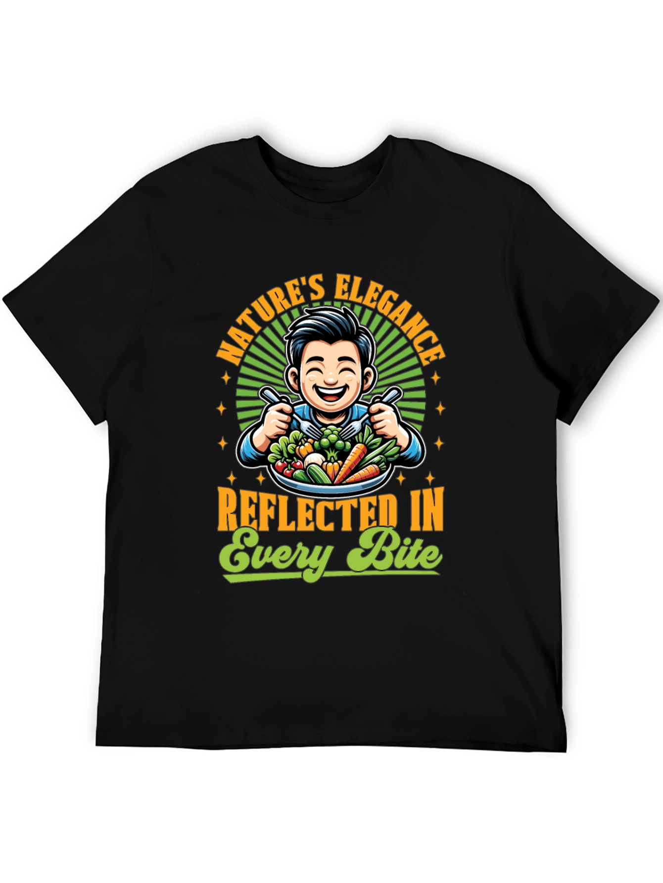 Natures Elegance Vegan Graphic Tee