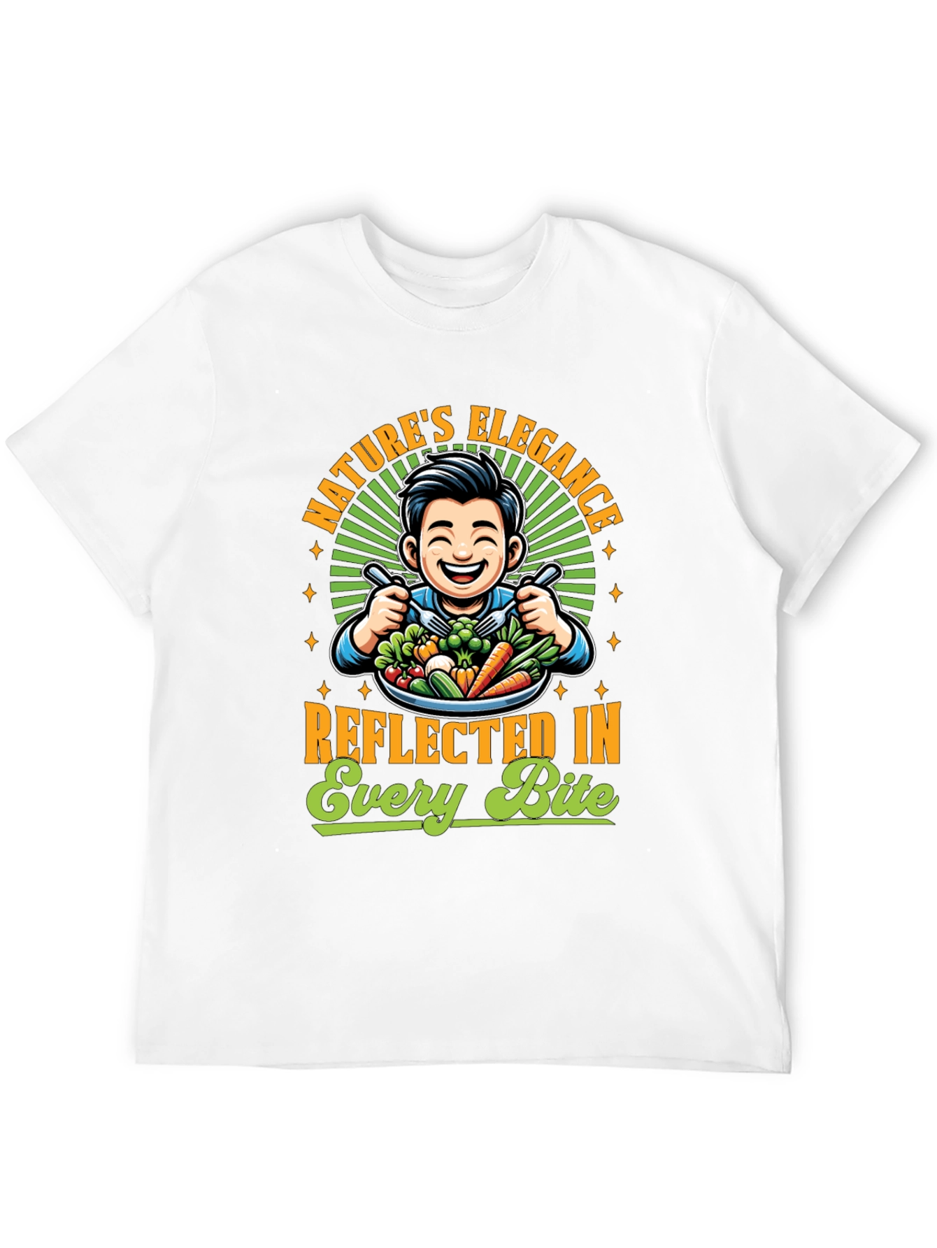 Natures Elegance Vegan Graphic Tee