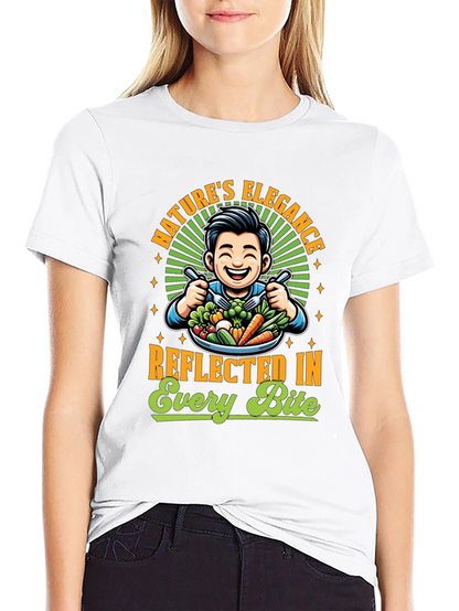 Natures Elegance Vegan Graphic Tee