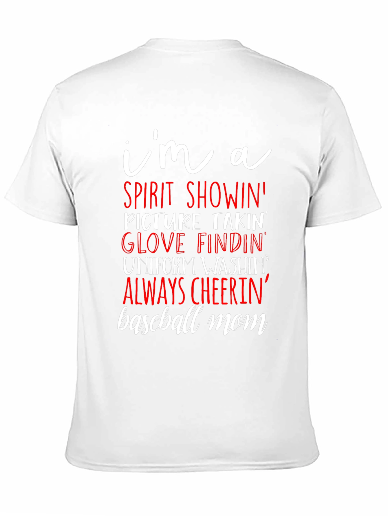 Baseball Mom Graphic T-Shirt