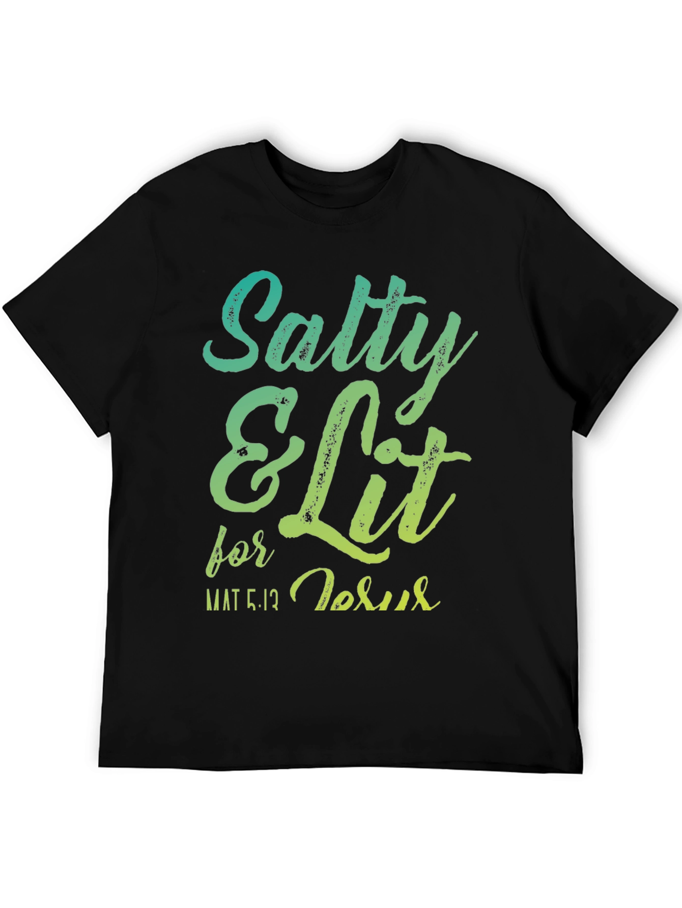 Salty & Lit for Jesus Graphic T-Shirt