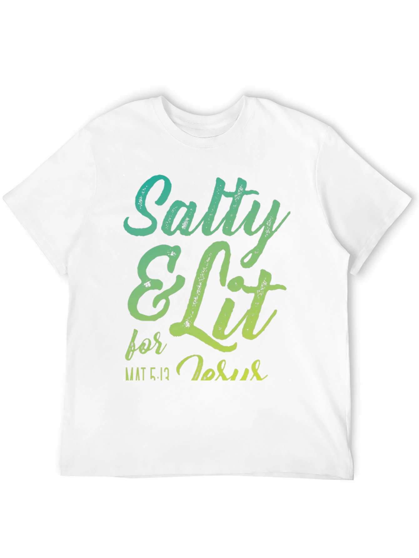 Salty & Lit for Jesus Graphic T-Shirt