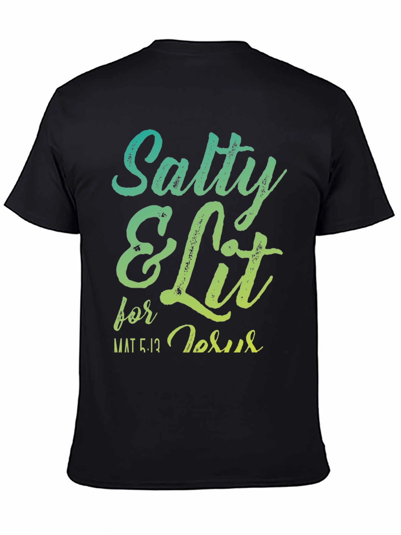Salty & Lit for Jesus Graphic T-Shirt