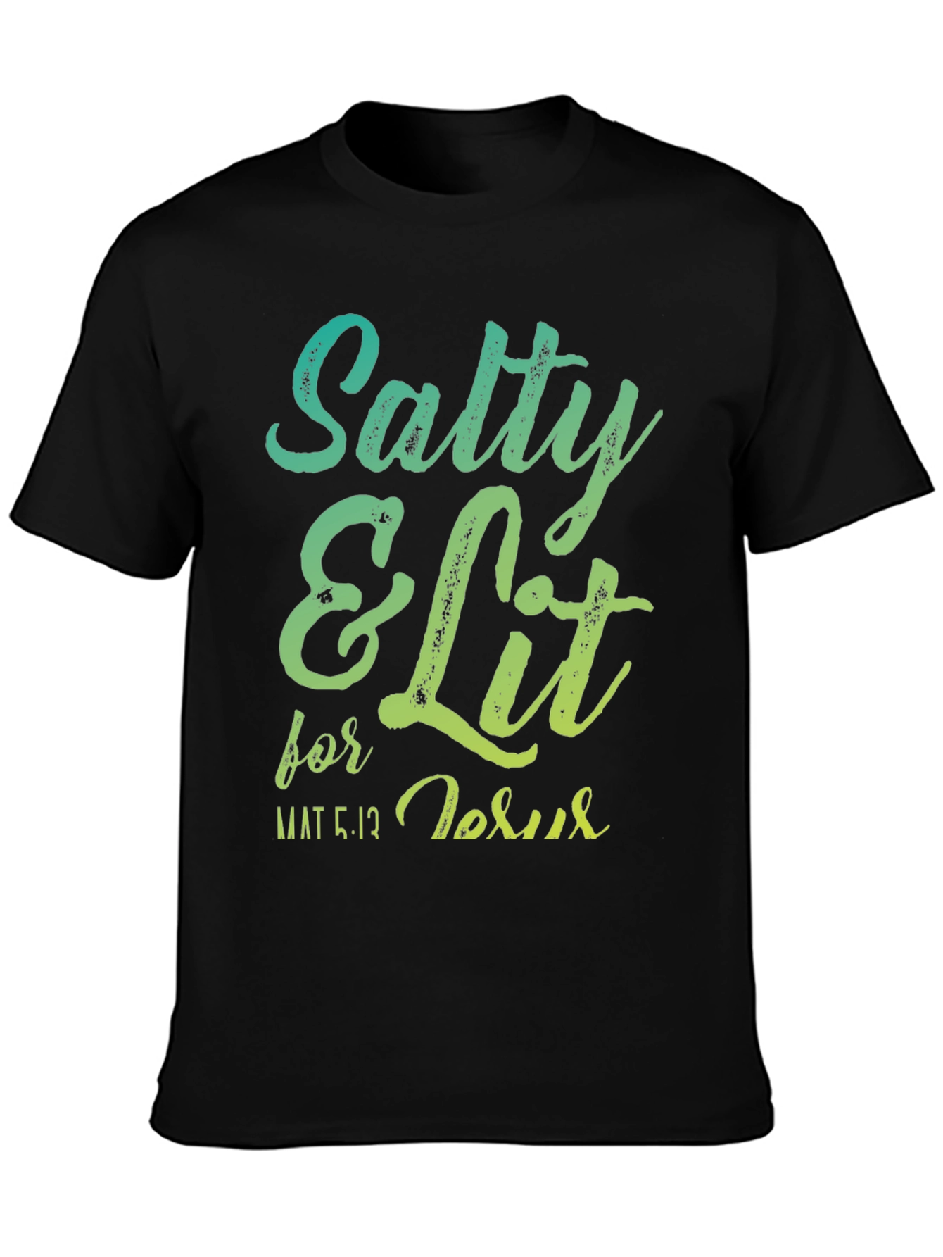 Salty & Lit for Jesus Graphic T-Shirt