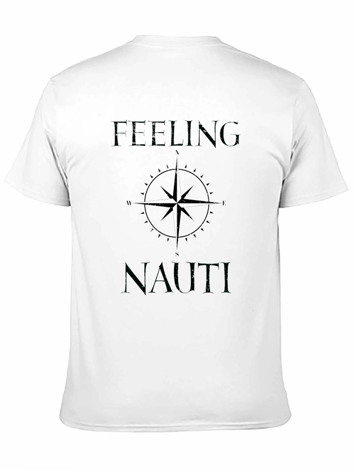 Feeling Nauti Compass Graphic Tee - Soft Cotton Blend