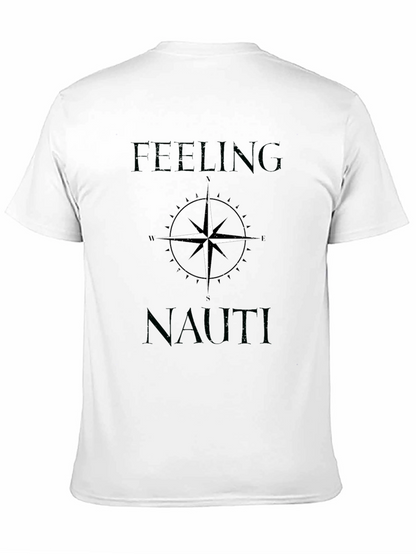 Feeling Nauti Compass Graphic Tee - Soft Cotton Blend