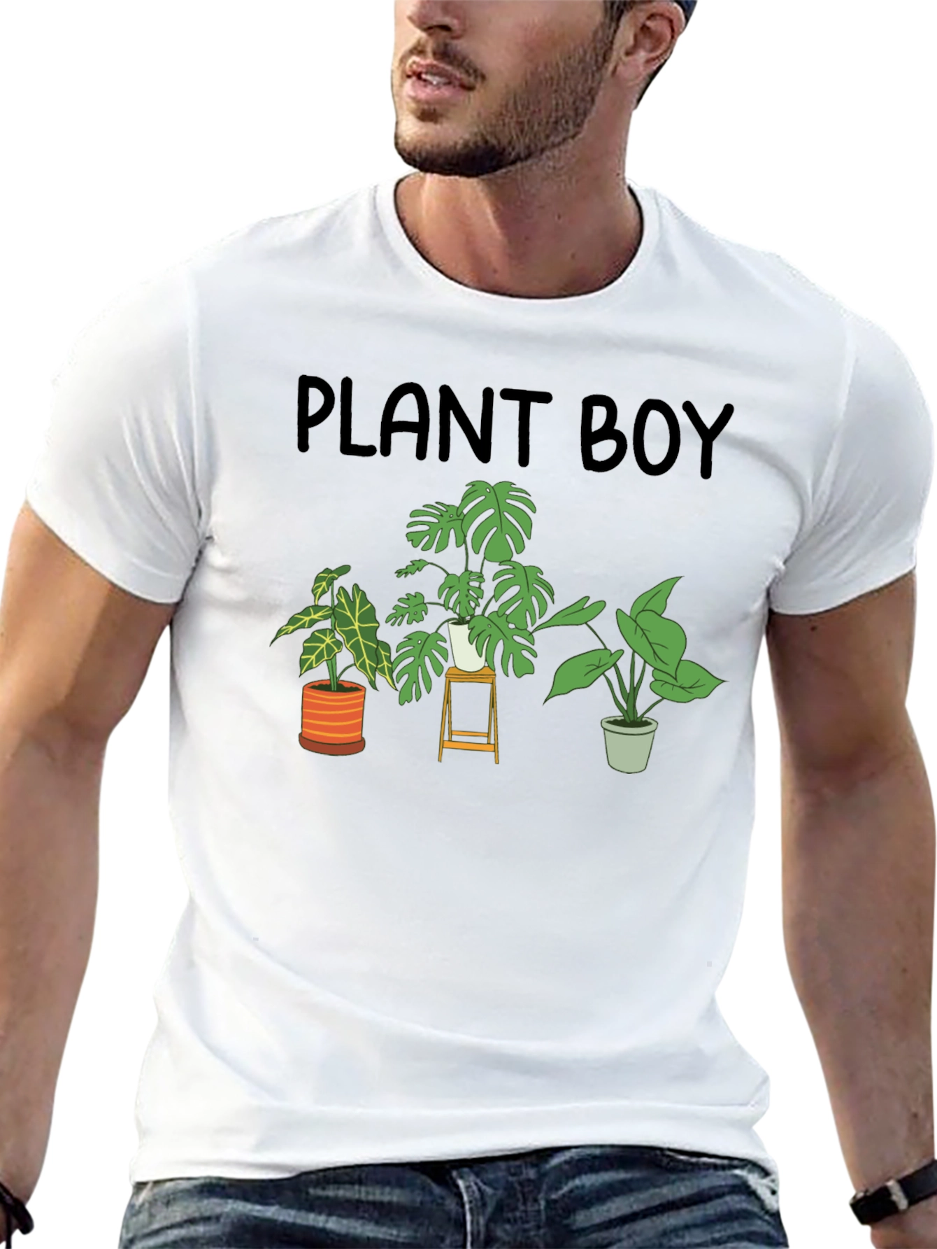 Plant Boy Graphic Tee - Stylish & Unique Design