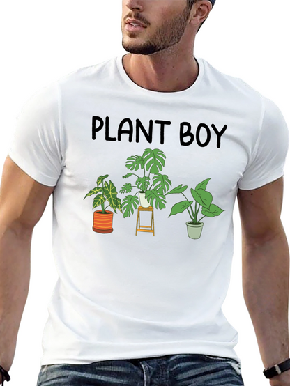 Plant Boy Graphic Tee - Stylish & Unique Design