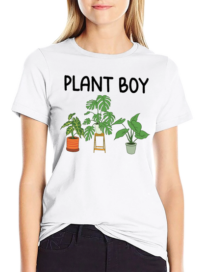 Plant Boy Graphic Tee - Stylish & Unique Design