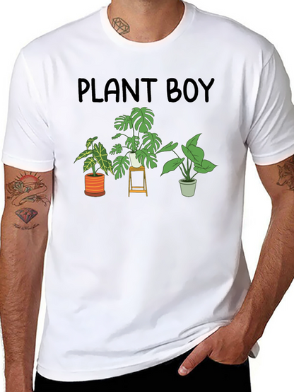 Plant Boy Graphic Tee - Stylish & Unique Design
