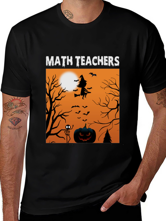 Math Teachers Halloween T-Shirt