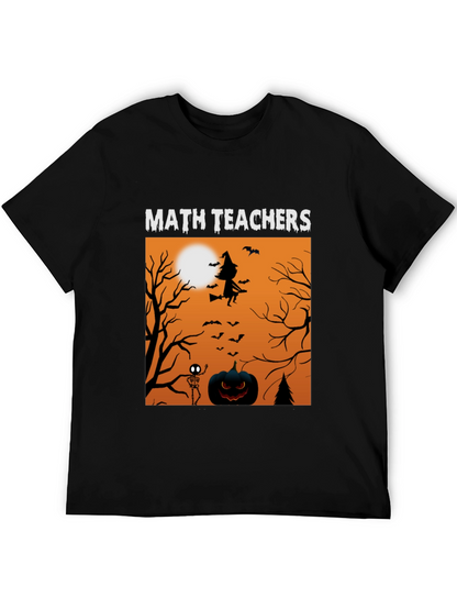Math Teachers Halloween T-Shirt