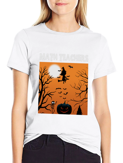 Math Teachers Halloween T-Shirt
