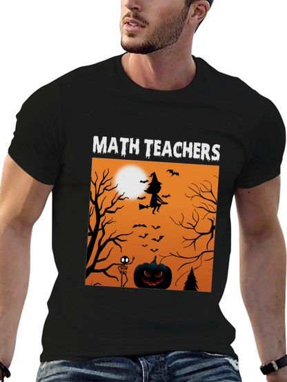 Math Teachers Halloween T-Shirt