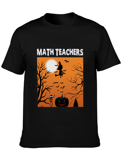 Math Teachers Halloween T-Shirt