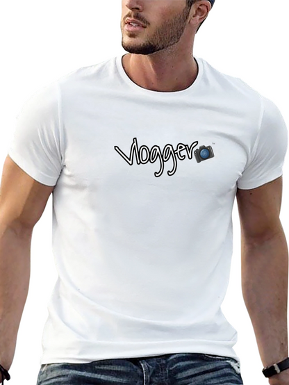 Vlogger T-Shirt - Black Graphic Tee