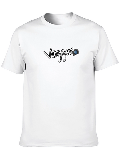 Vlogger T-Shirt - Black Graphic Tee