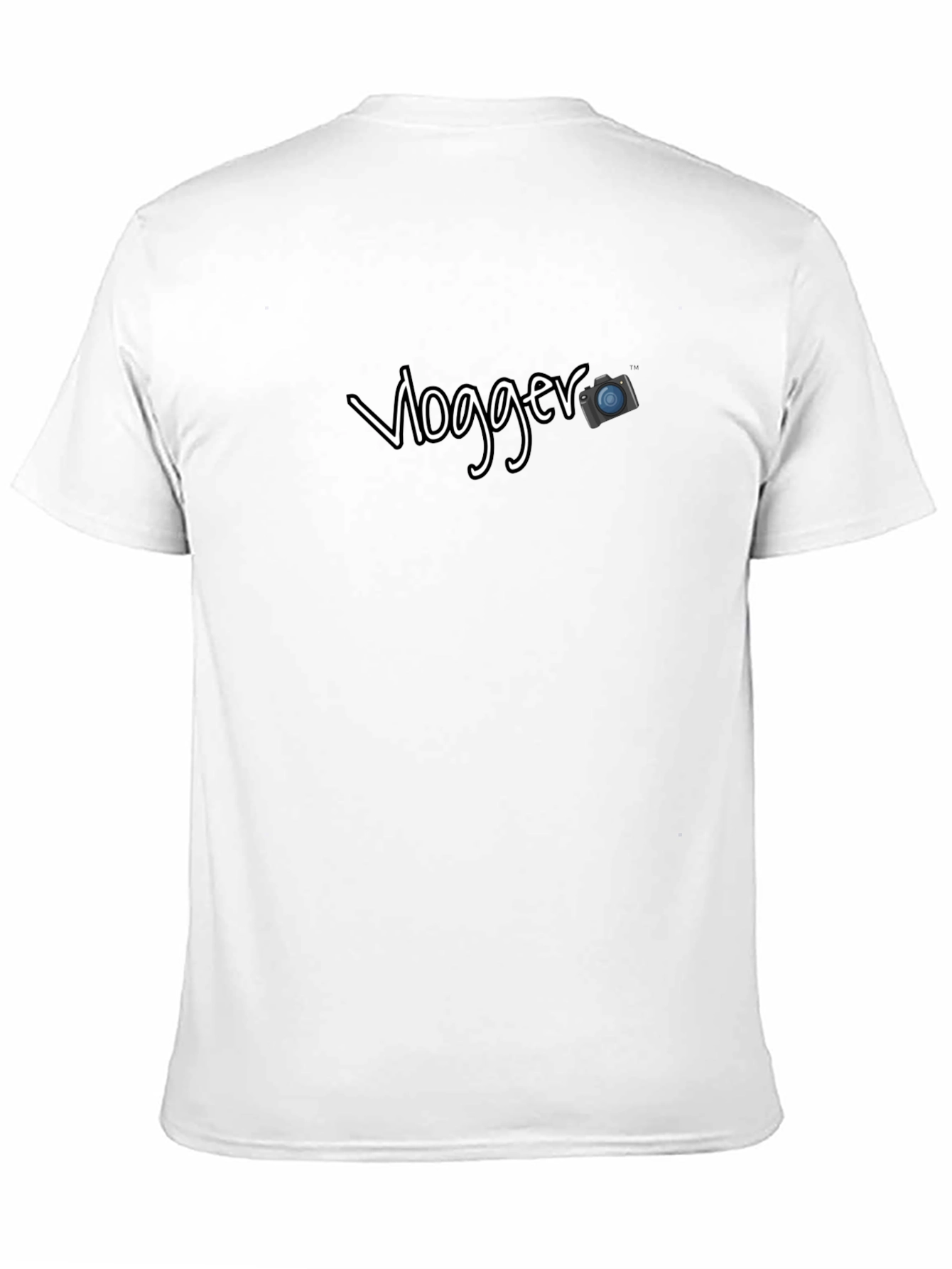 Vlogger T-Shirt - Black Graphic Tee