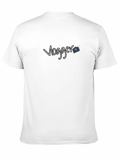 Vlogger T-Shirt - Black Graphic Tee