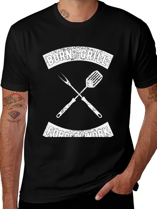 Born to Grill T-Shirt - BBQ Master Tee