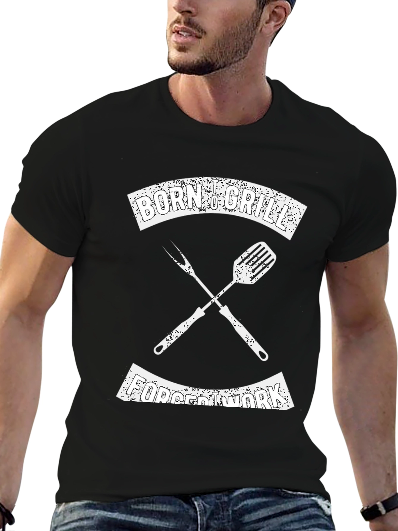Born to Grill T-Shirt - BBQ Master Tee