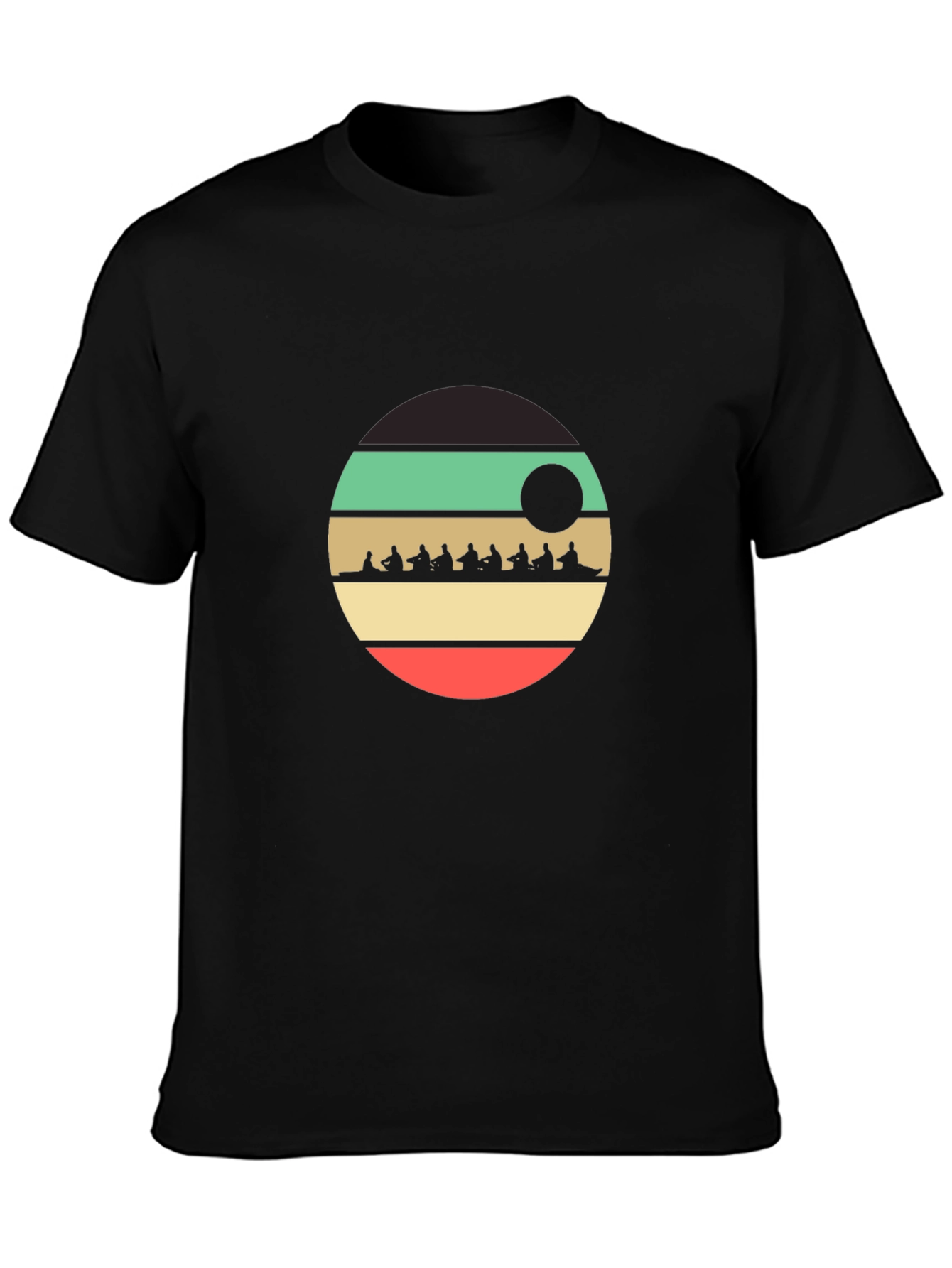 Rowing Team Retro Style T-Shirt