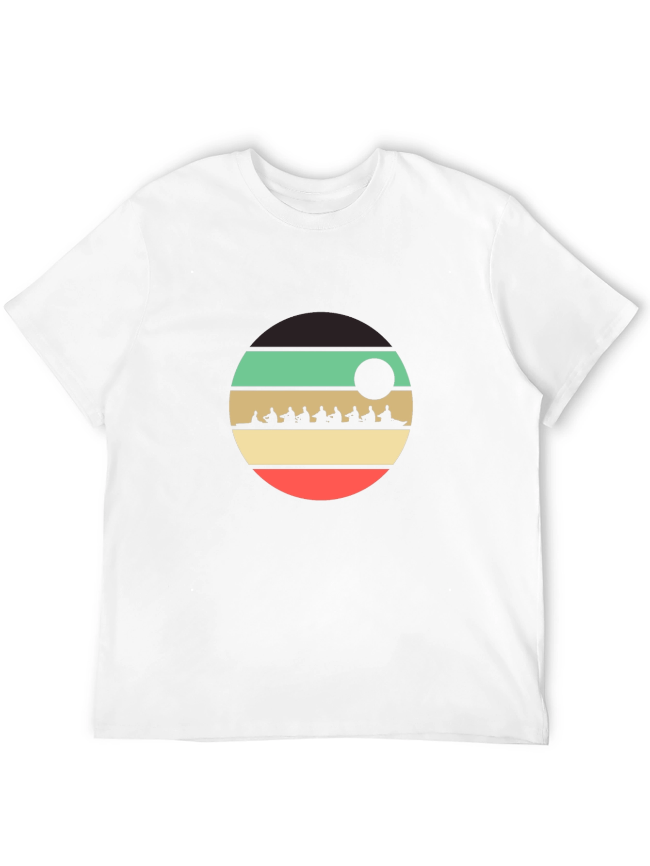 Rowing Team Retro Style T-Shirt