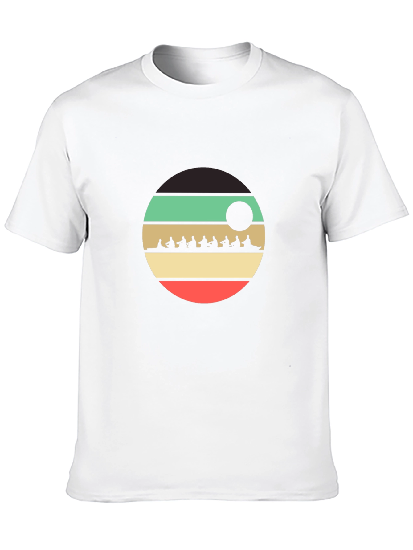 Rowing Team Retro Style T-Shirt