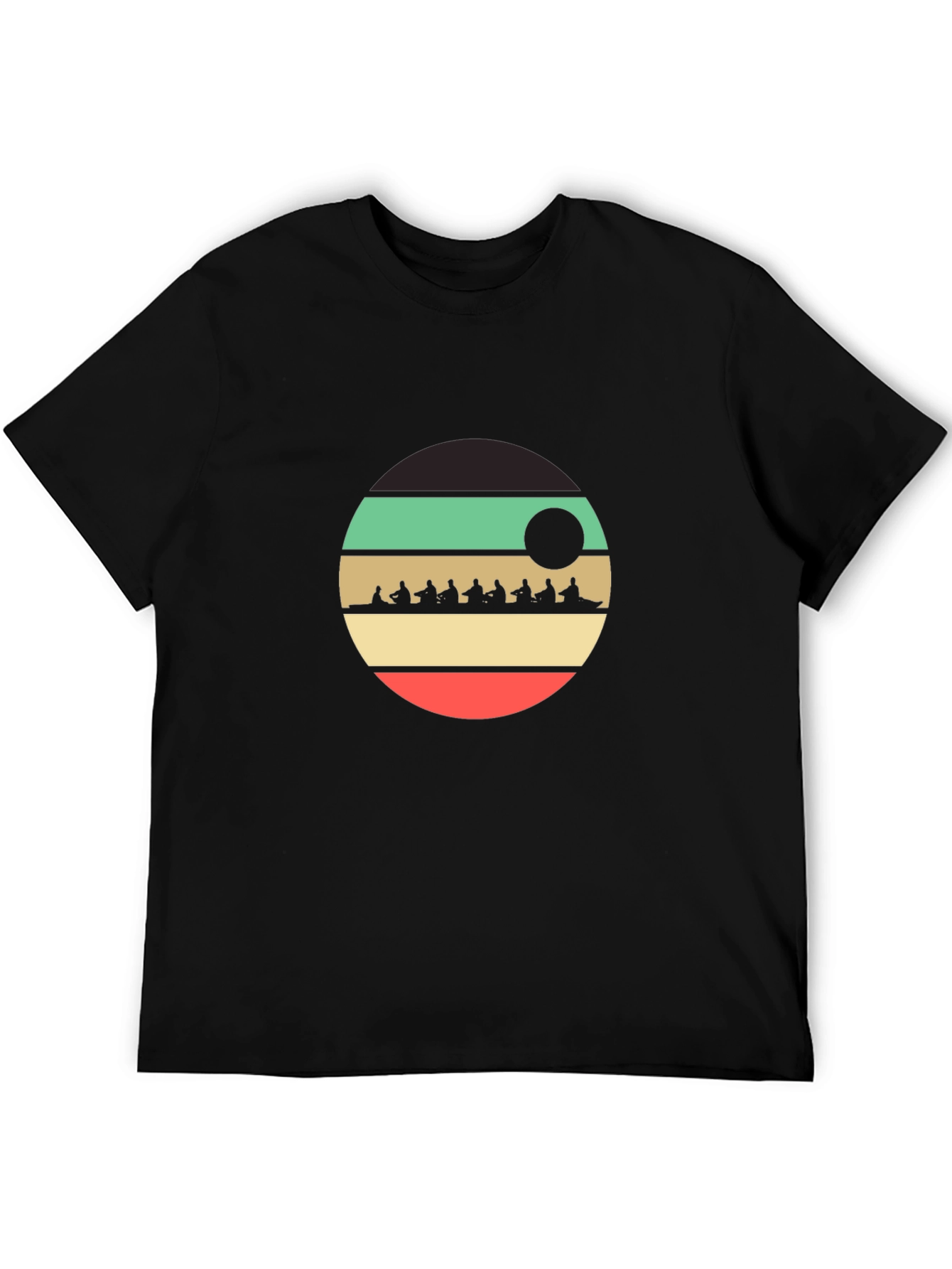 Rowing Team Retro Style T-Shirt