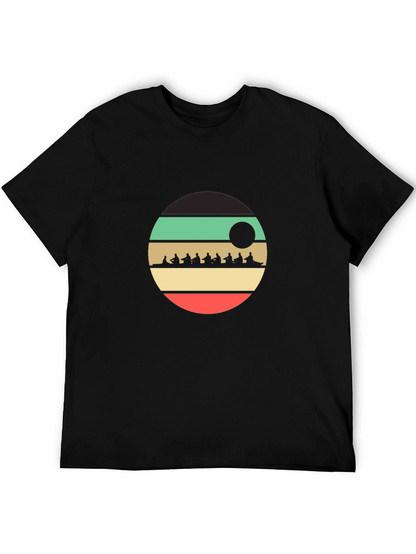 Rowing Team Retro Style T-Shirt