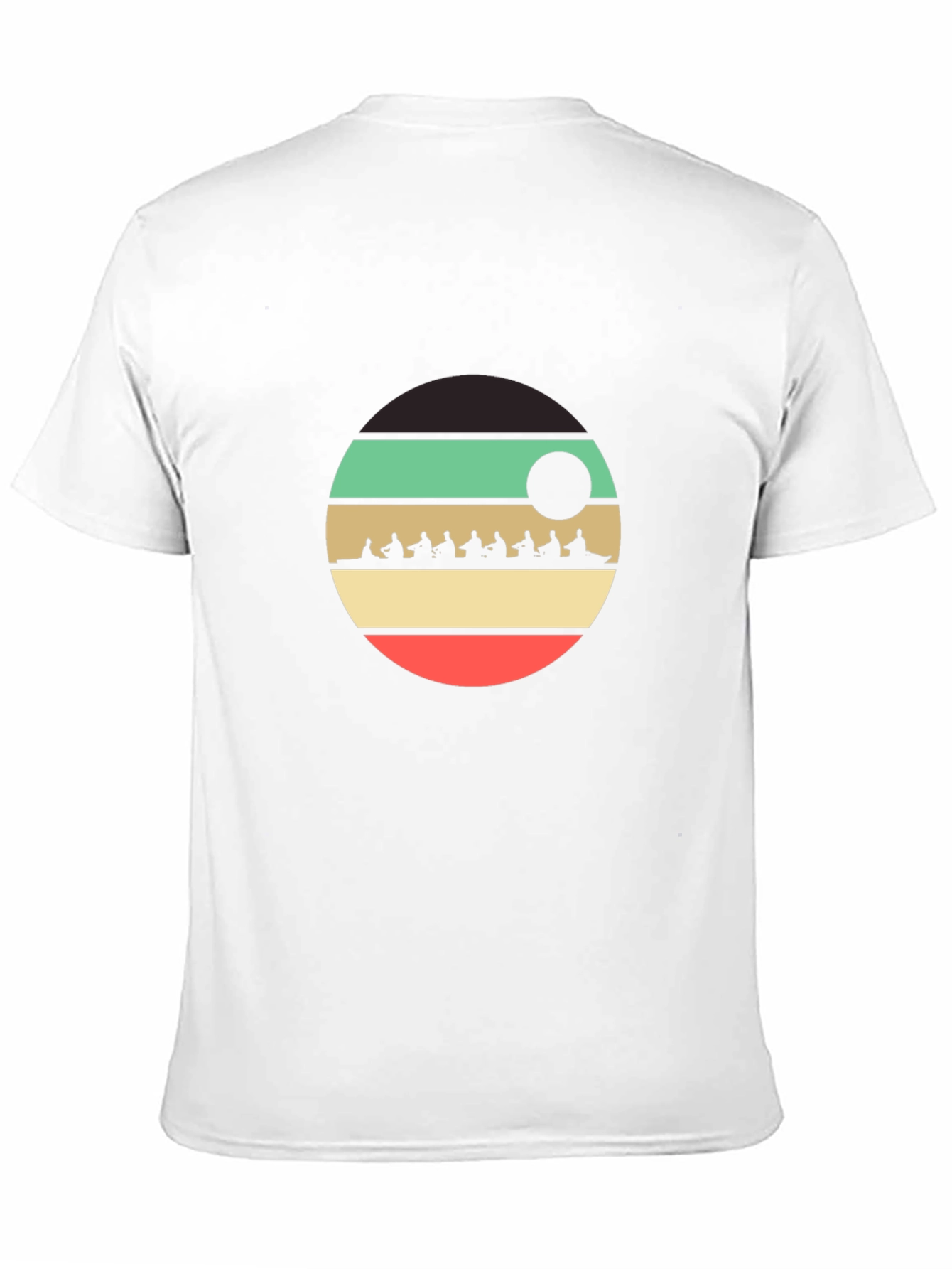 Rowing Team Retro Style T-Shirt