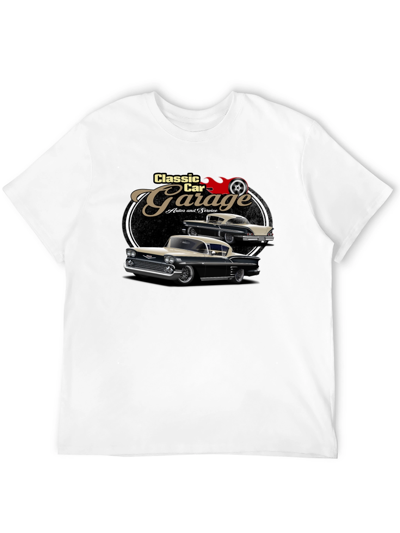 Classic Car Garage T-Shirt