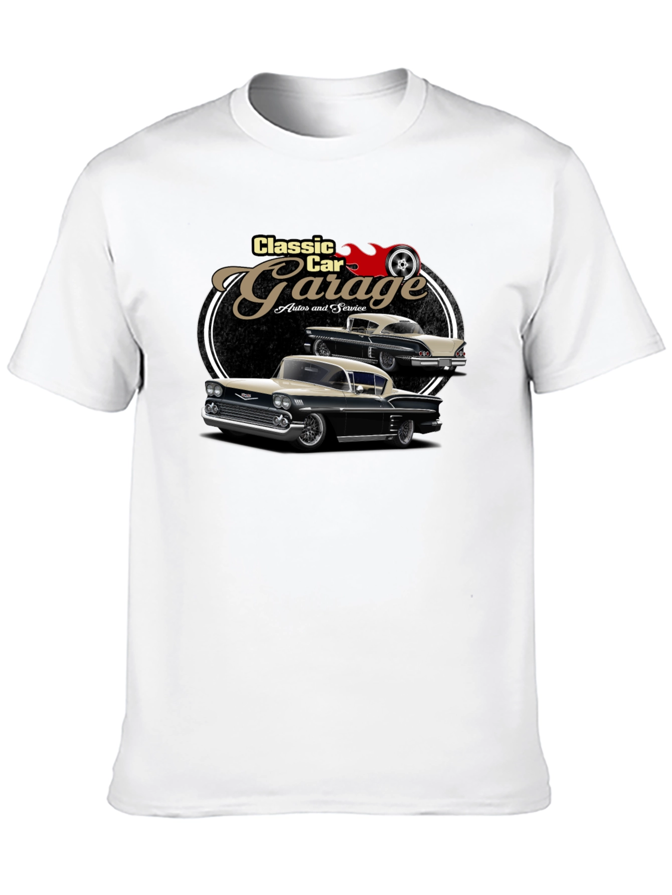 Classic Car Garage T-Shirt