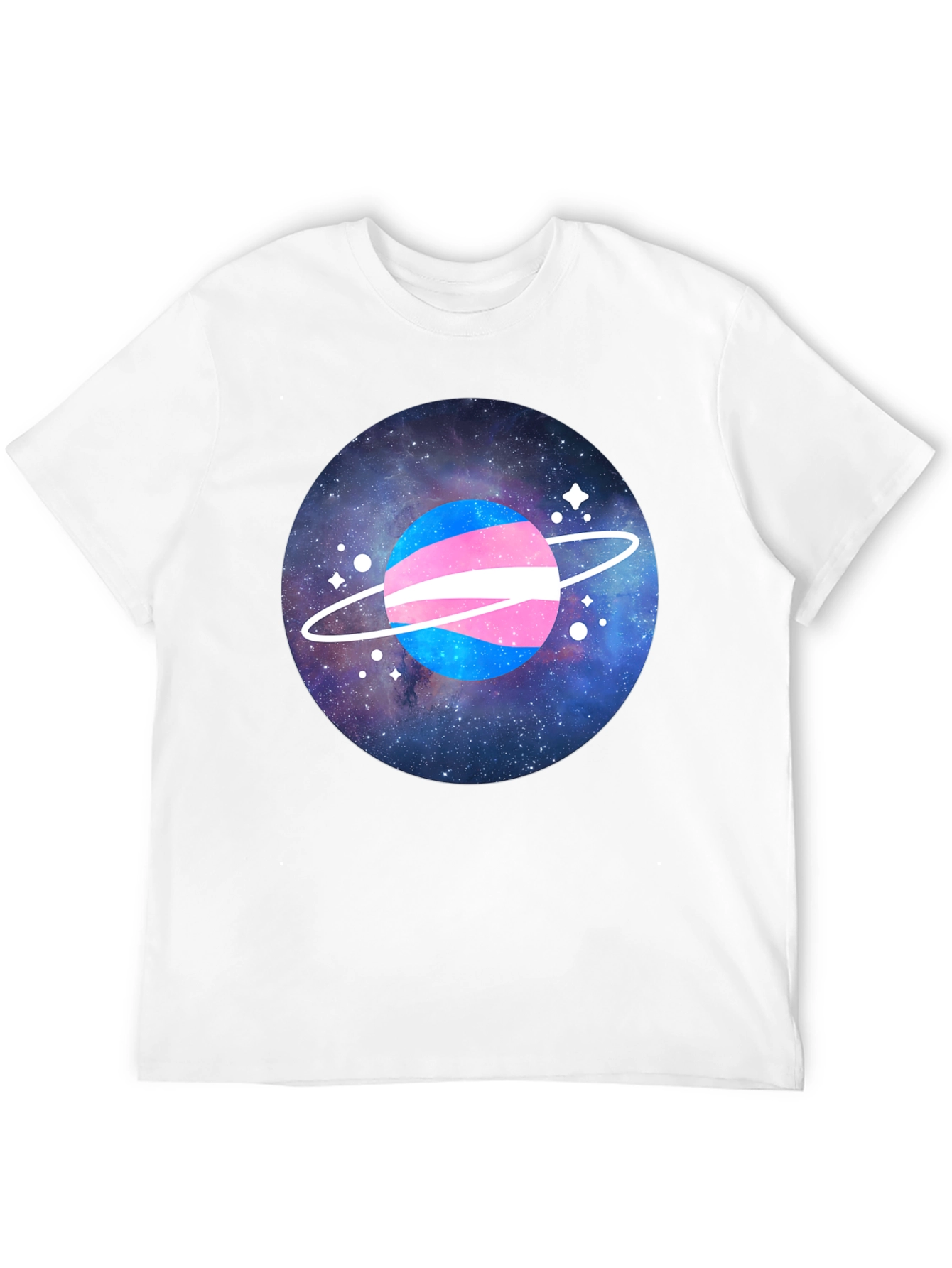 Transgender Pride Planet Graphic T-Shirt