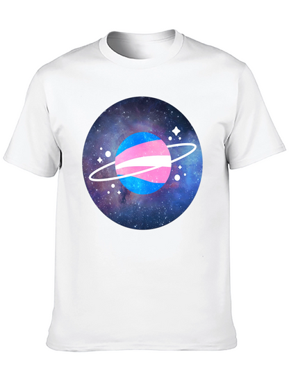 Transgender Pride Planet Graphic T-Shirt