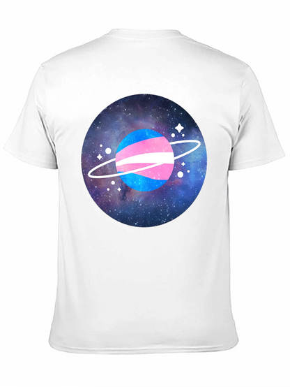 Transgender Pride Planet Graphic T-Shirt