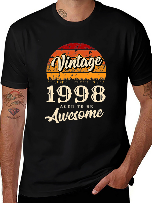 Vintage 1998 Aged To Be Awesome Graphic T-Shirt