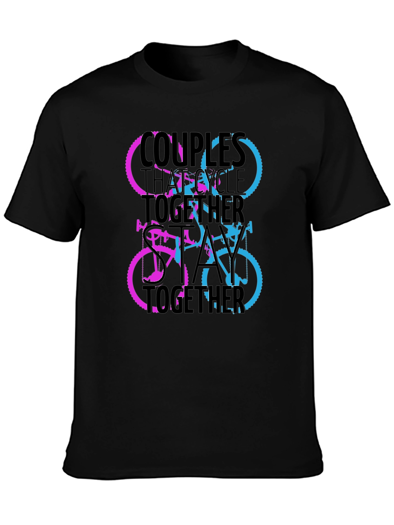 Couples Who Cycle Together T-Shirt