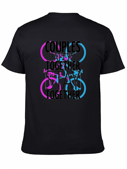 Couples Who Cycle Together T-Shirt