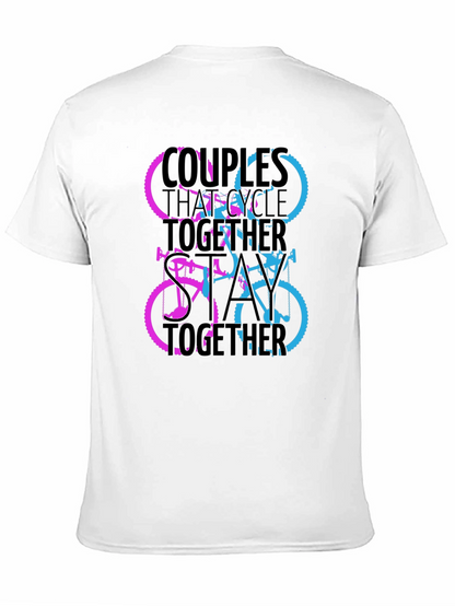 Couples Who Cycle Together T-Shirt