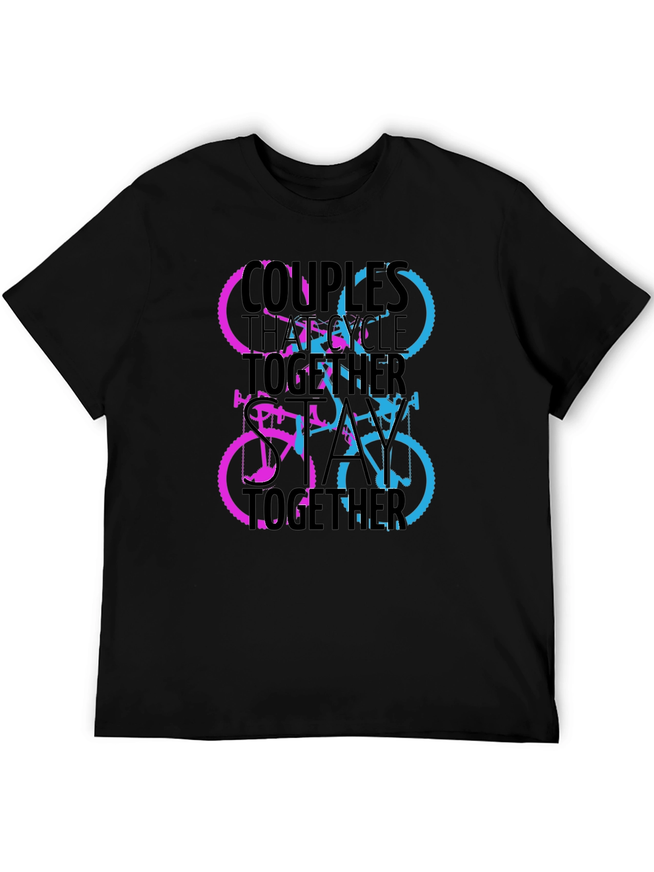 Couples Who Cycle Together T-Shirt