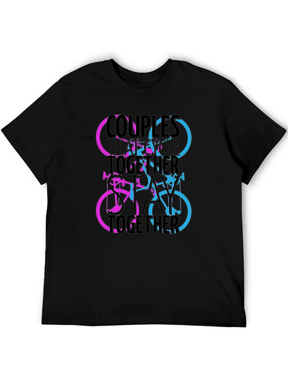 Couples Who Cycle Together T-Shirt